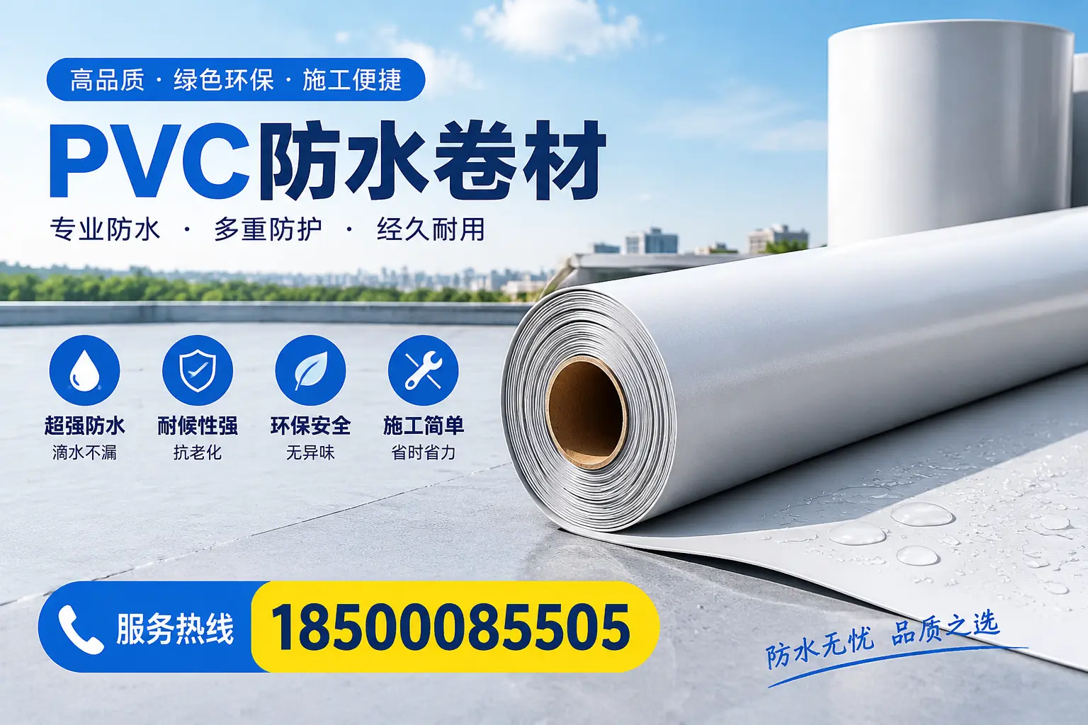 选用PVC防水卷材时需要避开的常见误区,特别是在鹤岗